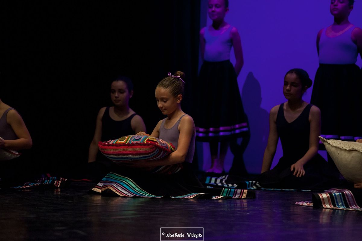 ensaio e espectáculo – turmas de ballet CCS no Teatro Sá da Bandeira