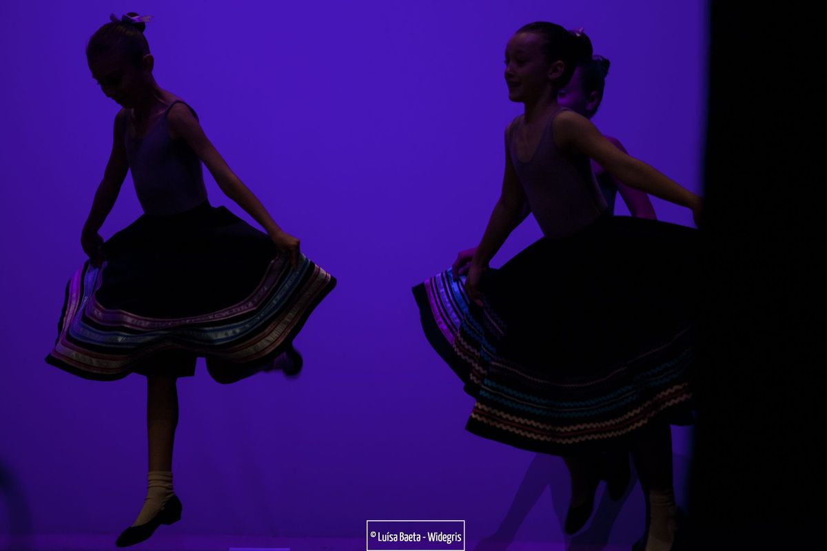 ensaio e espectáculo – turmas de ballet CCS no Teatro Sá da Bandeira