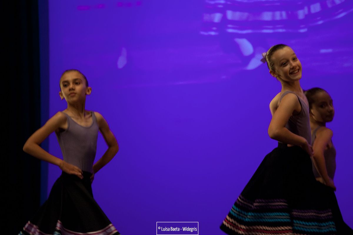 ensaio e espectáculo – turmas de ballet CCS no Teatro Sá da Bandeira