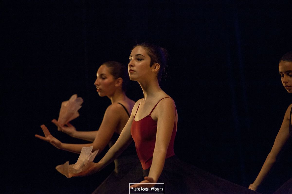 ensaio e espectáculo – turmas de ballet CCS no Teatro Sá da Bandeira