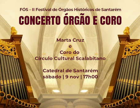 Coro do CCS no II Festival de Órgão de Santarém